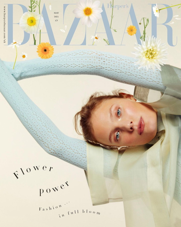 UK Harper’s Bazaar May 2021 : Constance Jablonski by Betina du Toit