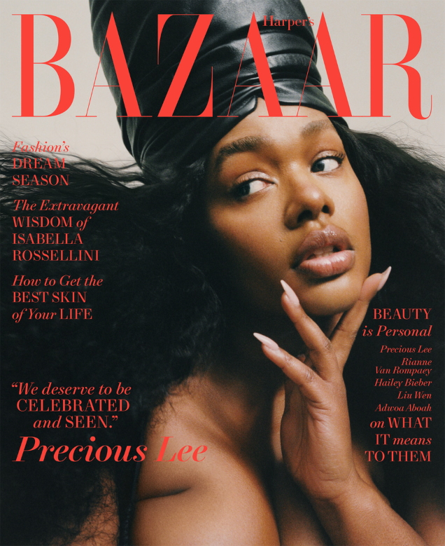 US Harper's Bazaar May 2021 : Precious Lee, Rianne van Rompaey, Hailey Bieber, Liu Wen & Adwoa Aboah