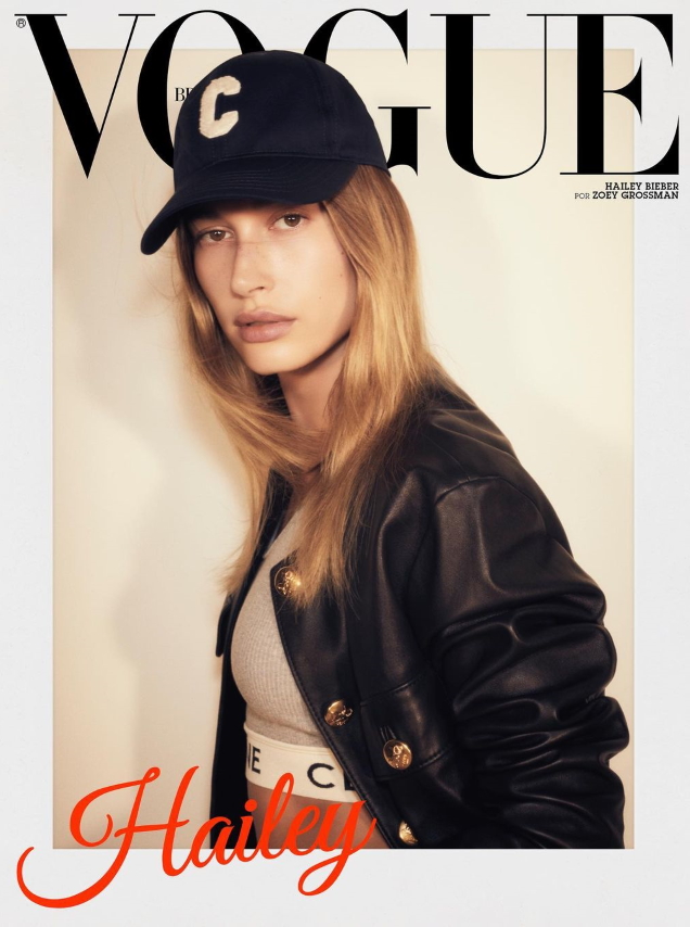Vogue Brazil April 2021 : Hailey Bieber by Zoey Grossman