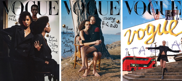 Vogue Italia April 2021 : The Many Friends Issue