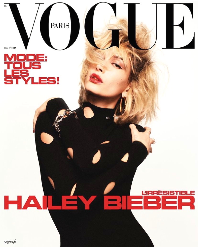 Vogue Paris May 2021 : Hailey Bieber by David Sims