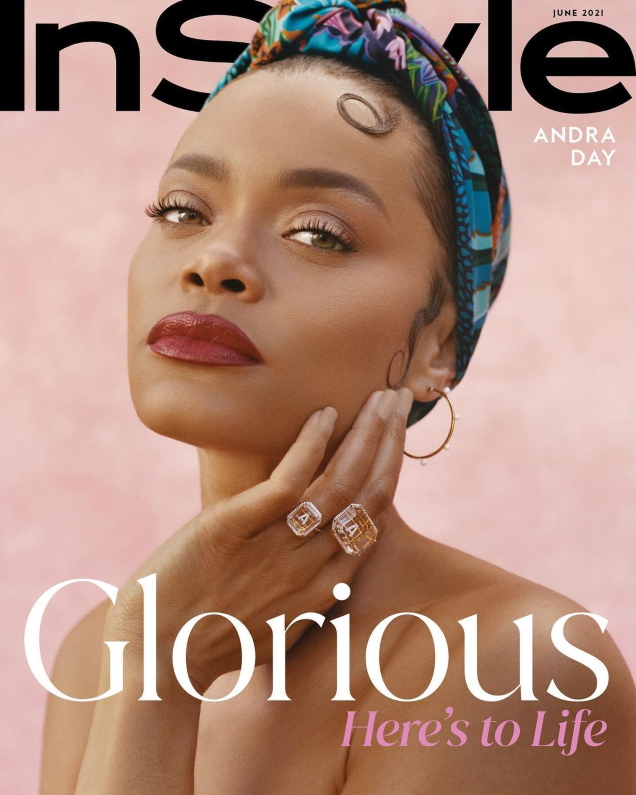 US InStyle June 2021 : Andra Day by Chrisean Rose