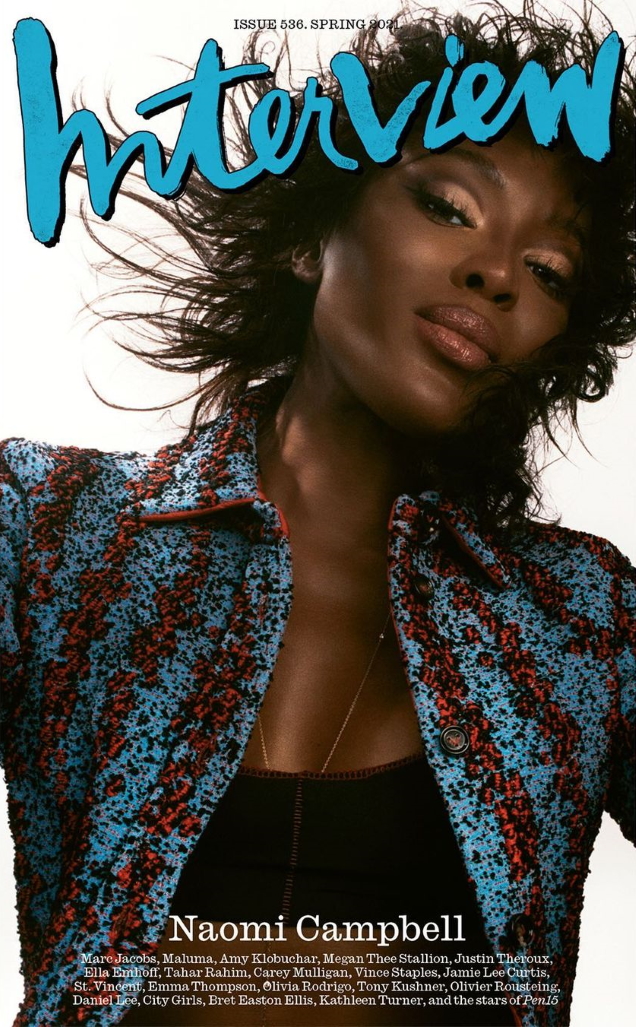 Interview Spring 2021 : Naomi Campbell by Hugo Comte