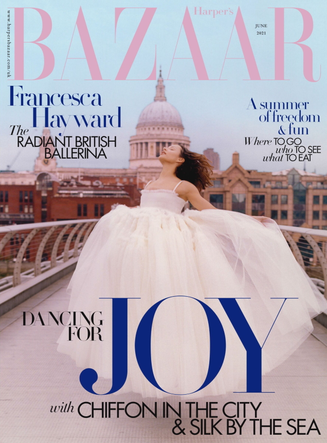 UK Harper’s Bazaar June 2021 : Francesca Hayward by Jesse Jenkins