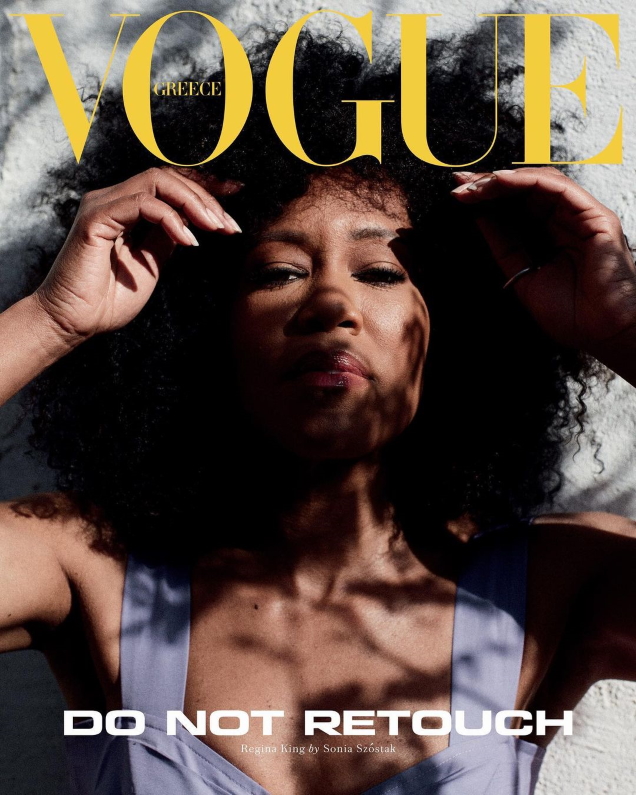 Vogue Greece May 2021 : Regina King by Sonia Szóstak