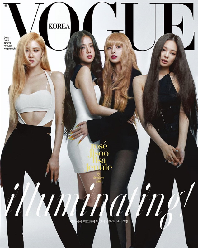 Vogue Korea June 2021 : BLACKPINK by Kim Hee June
