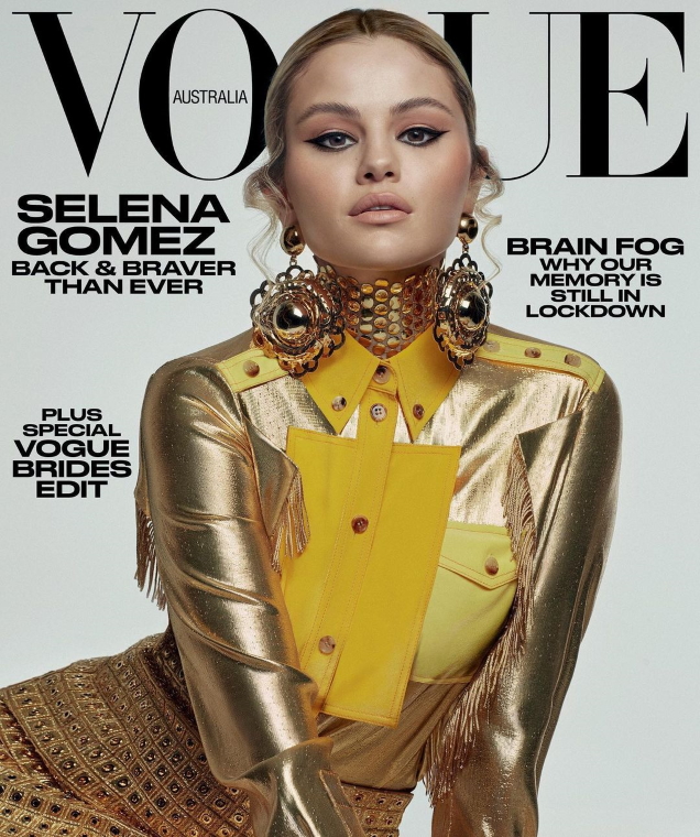 Vogue Australia July 2021 : Selena Gomez by Alique