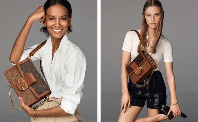 Louis Vuitton 'Dauphine Bag' Spring 2022 Ad Campaign