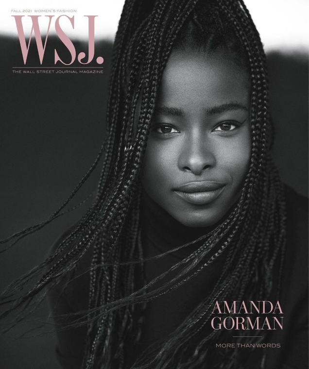WSJ. Magazine Fall 2021 : Amanda Gorman by Cass Bird
