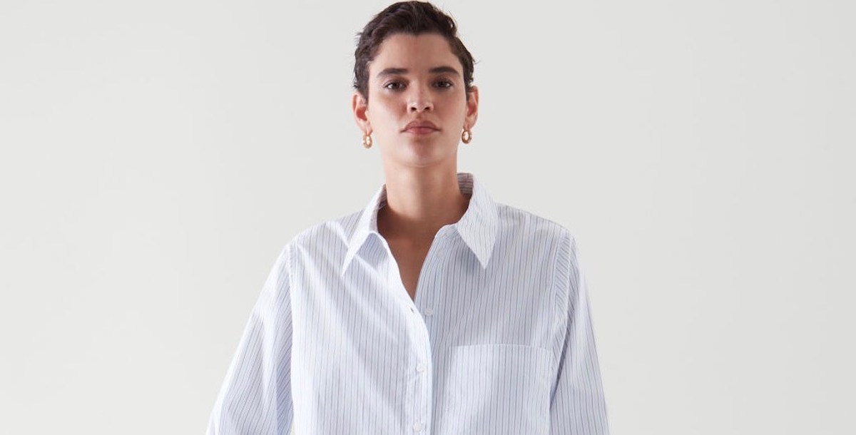 Striped Button-Downs Were a Street Style Staple Over the Weekend