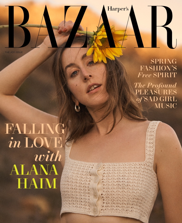 US Harper’s Bazaar February 2022 : Alana Haim by Josh Olins