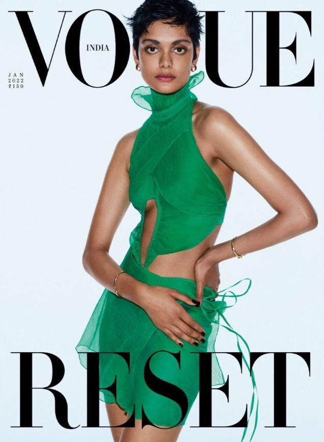 Vogue India January 2022 : Zinnia Kumar by Daniel Jackson