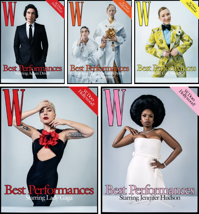 W Magazine Volume #1 2022 : The 'Best Performances' Issue by Tim Walker