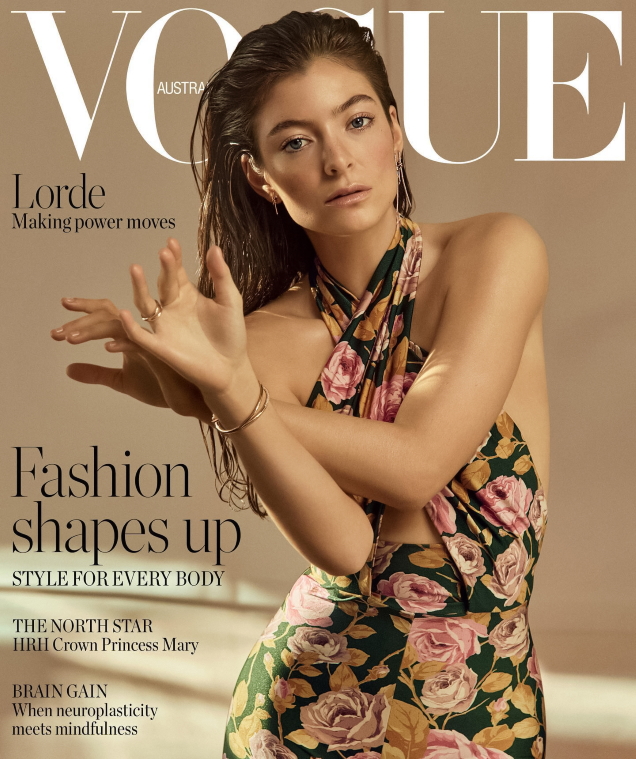 Vogue Australia March 2022 : Lorde by Alique
