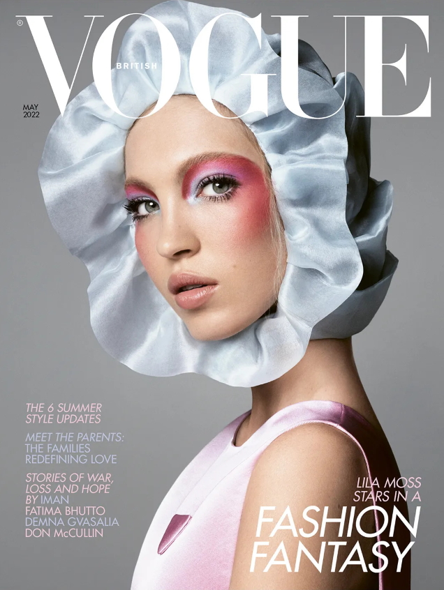 UK Vogue May 2022 : Lila Moss by Steven Meisel