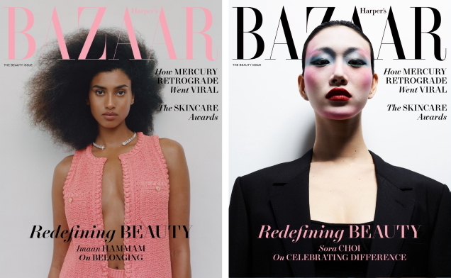 US Harper’s Bazaar May 2022 by Cass Bird, Josh Olins, Renell Medrano & Amy Troost