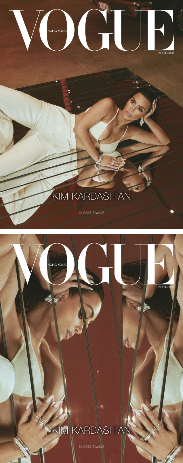 Vogue Hong Kong April 2022 : Kim Kardashian by Greg Swales