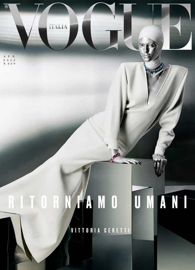 Vogue Italia April 2022 : Vittoria Ceretti by Rafael Pavarotti