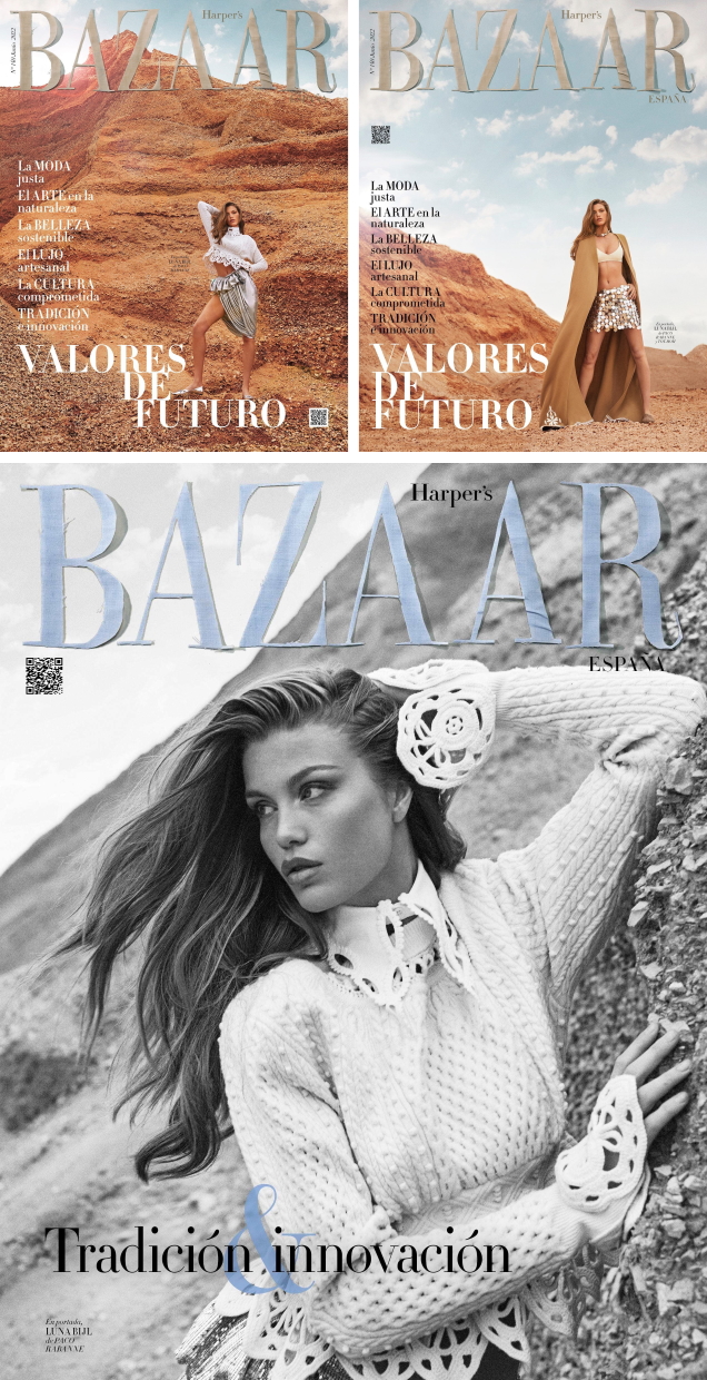 Harper’s Bazaar España June 2022 : Luna Bijl by Xavi Gordo
