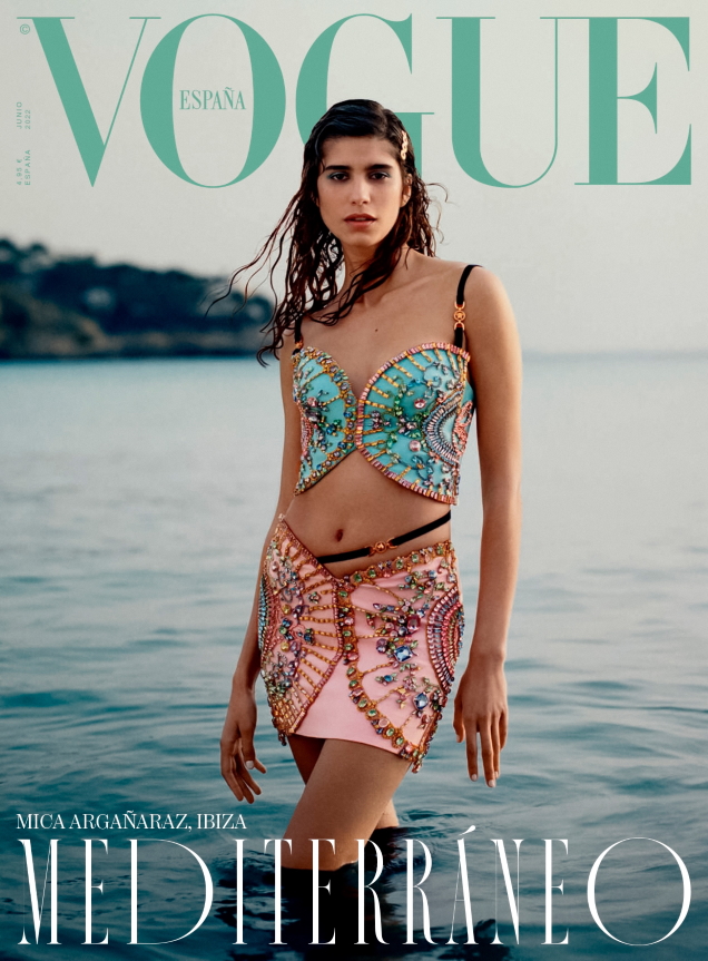 Vogue España June 2022 : Mica Arganaraz by Casper Kofi