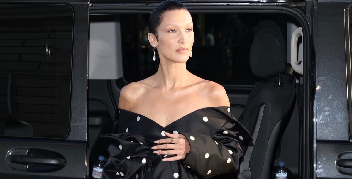 Bella Hadid Swaps Skirt For Jeans