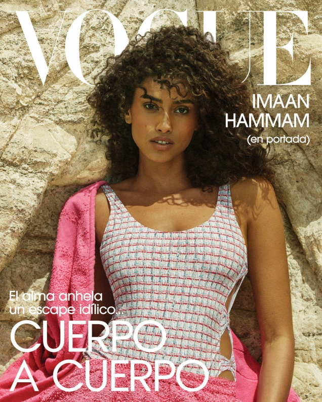 Imaan Hammam Vogue Mexico July 2022 - theFashionSpot
