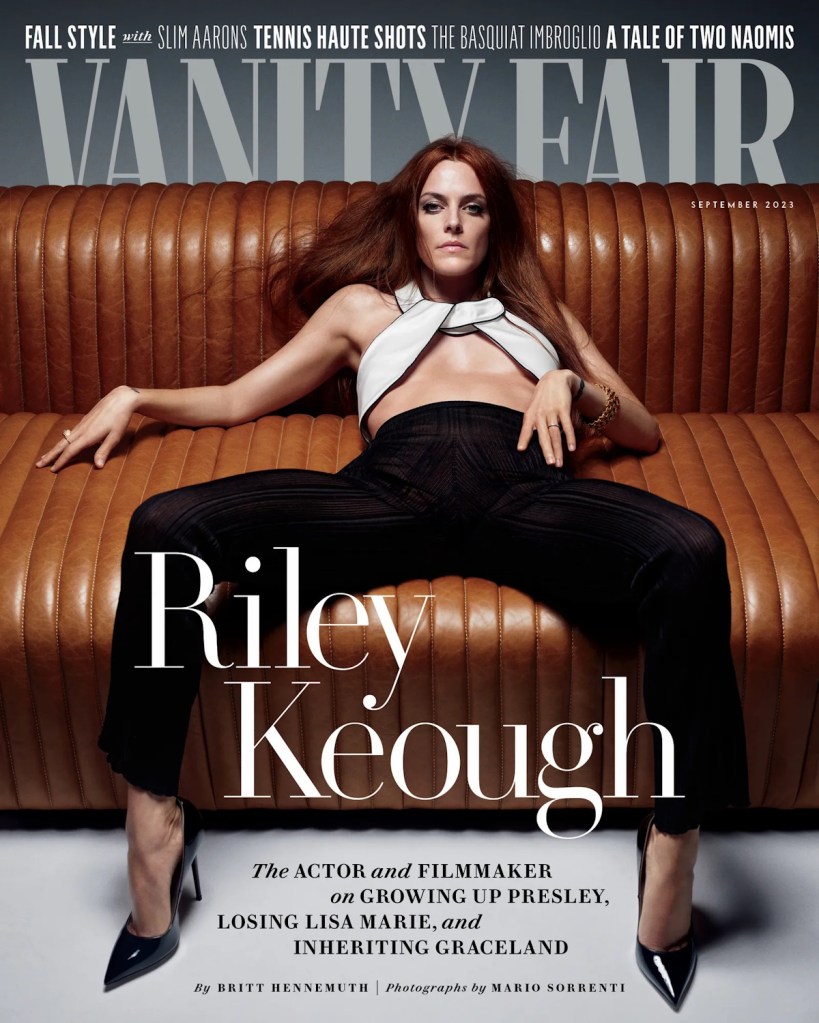 Riley Keough Vanity Fair September 2023 - theFashionSpot