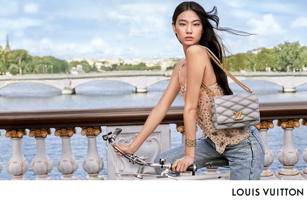 Hoyeon Jung Louis Vuitton Twist Bag Campaign Spring 2022
