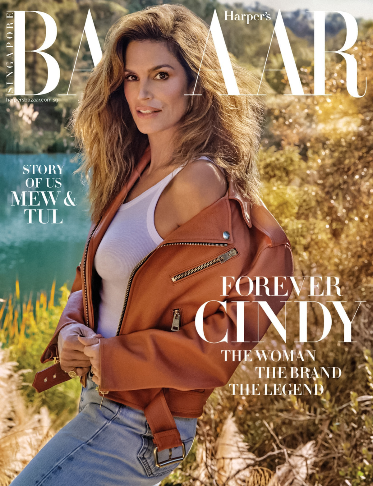 Cindy Crawford Harper S Bazaar Singapore January 2024 TheFashionSpot   Bazaarsingapore Jan24 Cindy Main 