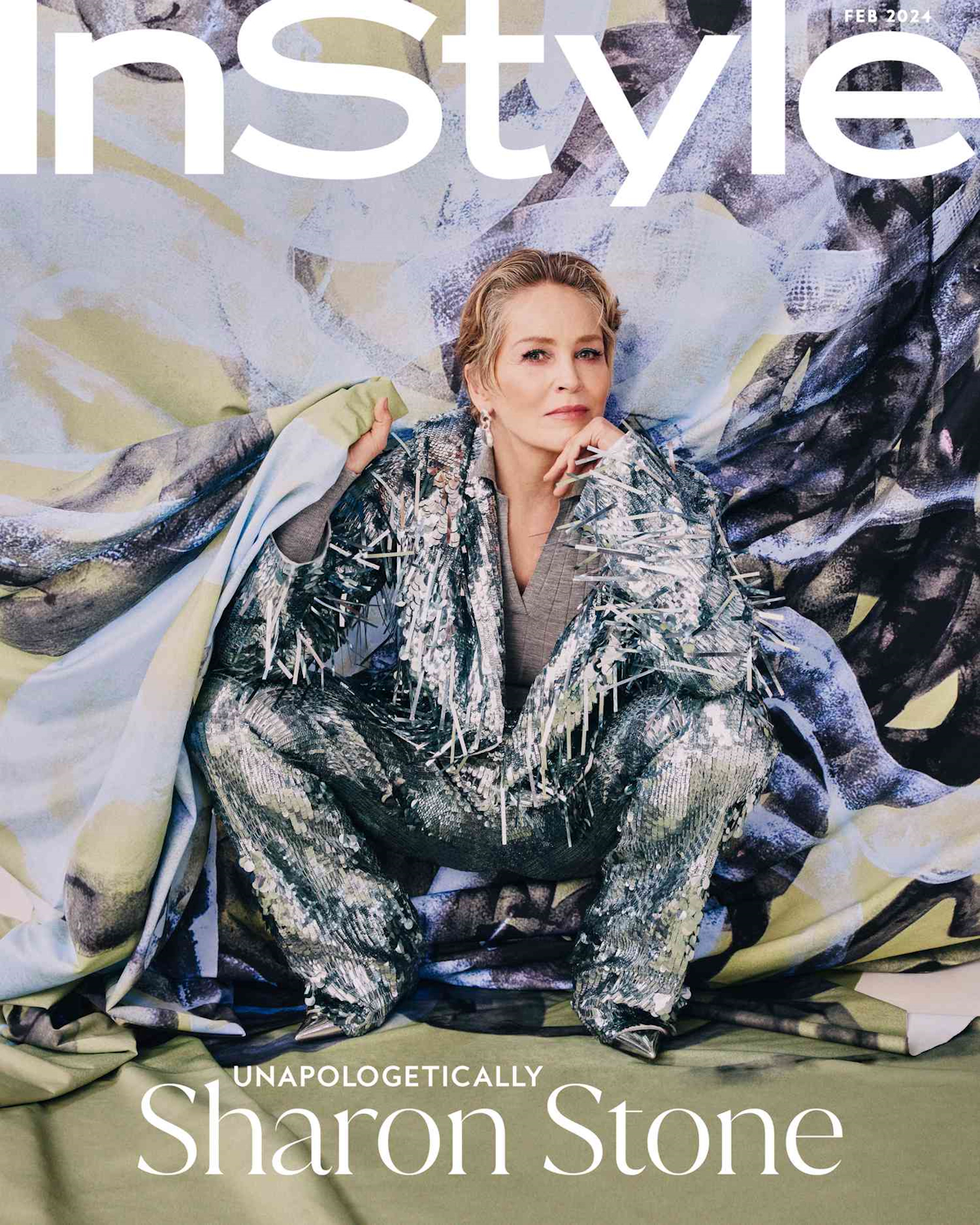 Sharon Stone US InStyle February 2024 TheFashionSpot   Instyle Feb24 Sharon Main 