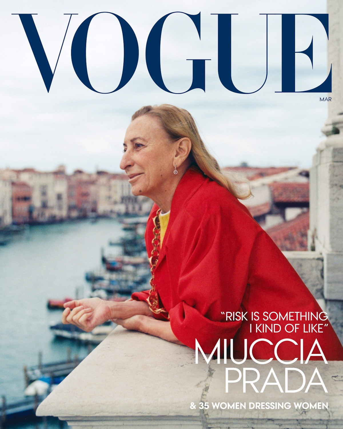 Miuccia Prada US Vogue March 2024 theFashionSpot
