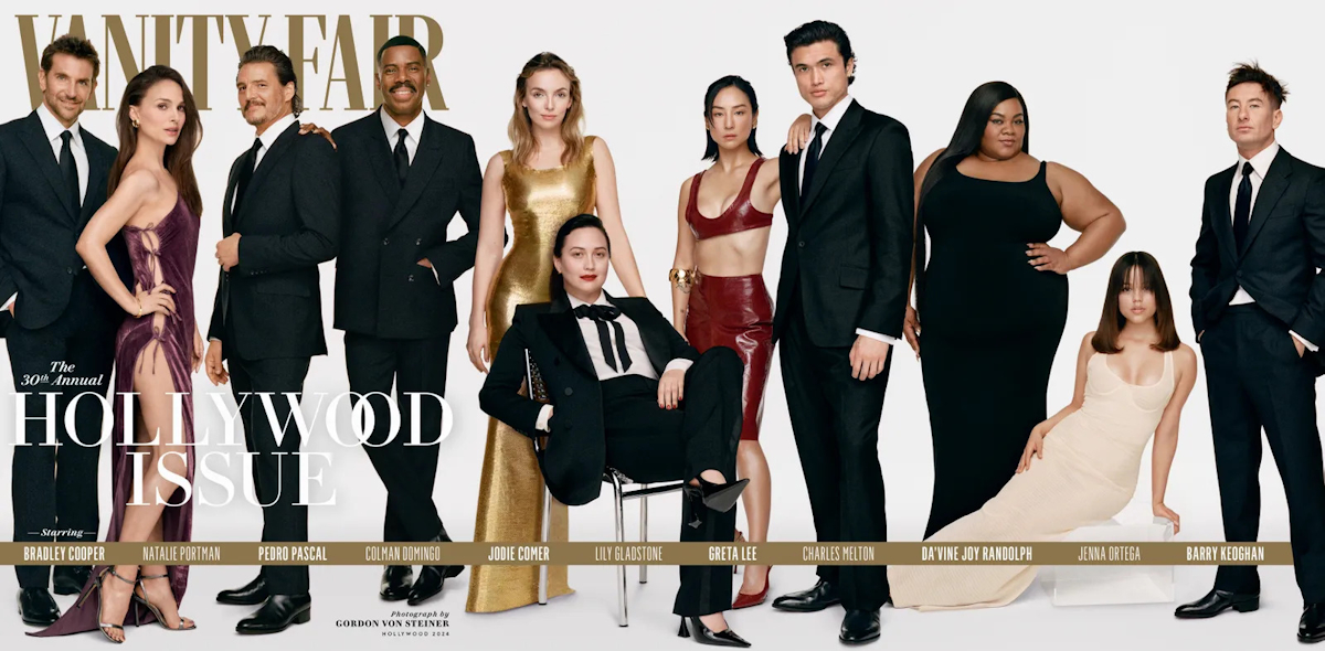 Vanity Fair March 2024 The Hollywood Issue theFashionSpot