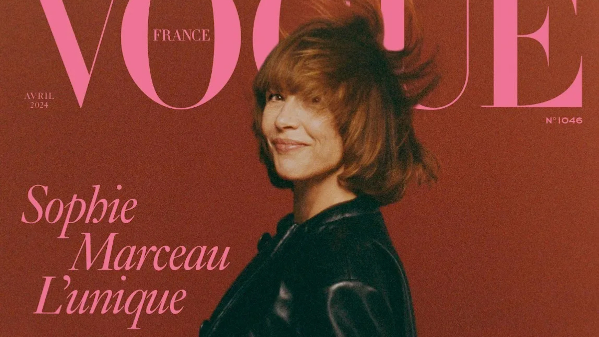 Sophie Marceau Vogue France April 2024 - theFashionSpot