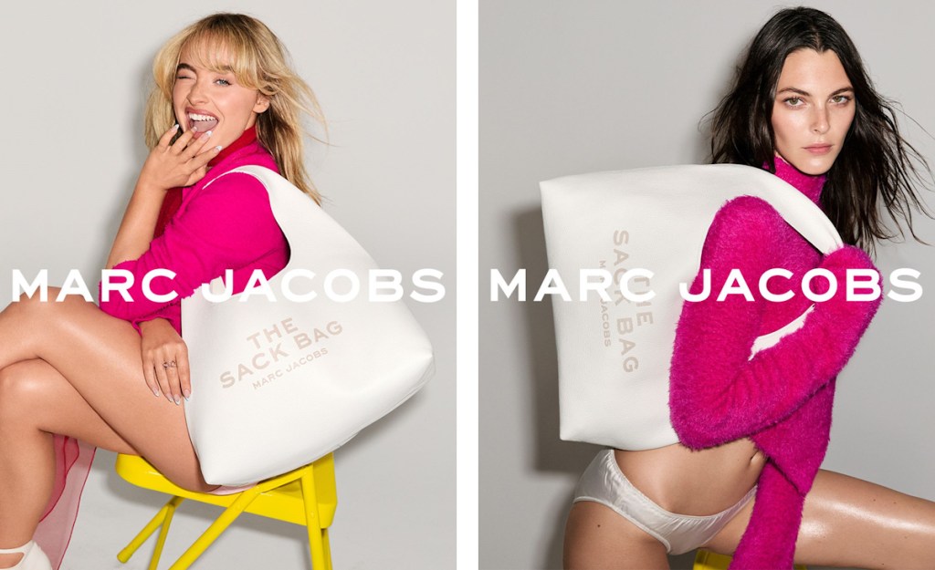 Marc Jacobs ‘The Sack Bag’ 2024 : Sabrina Carpenter, Vittoria Ceretti, Irina Shayk, Anok Yai, Charli XCX & Gabriette by Carin Backoff 