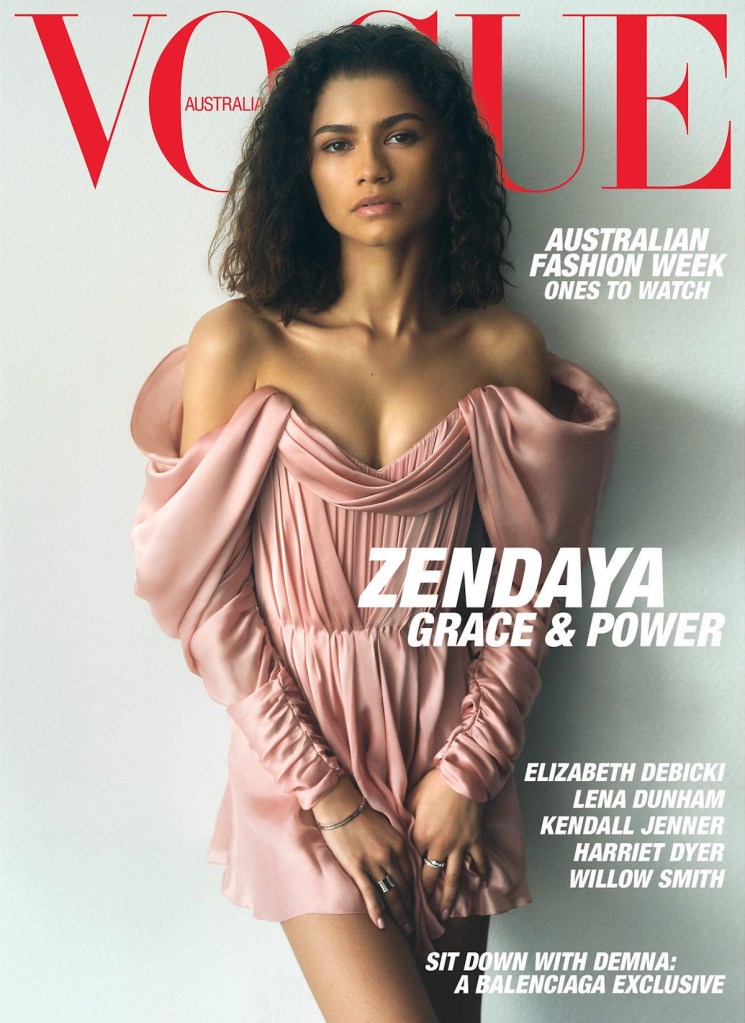 Vogue Australia May 2024 : Zendaya by Josh Olins
