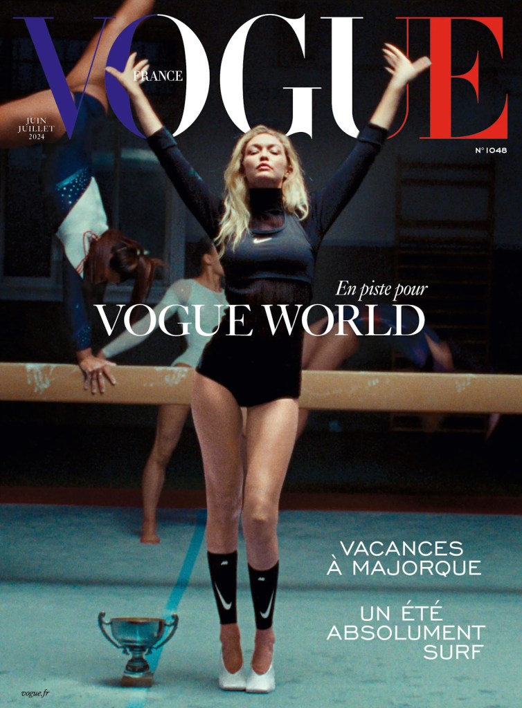 Vogue France June/July 2024 : Gigi Hadid by Bardia Zeinali