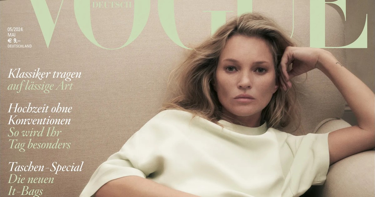Kate Moss Vogue Germany May 2024