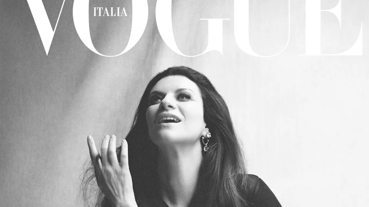 Laura Pausini Vogue Italia June 2024 - theFashionSpot