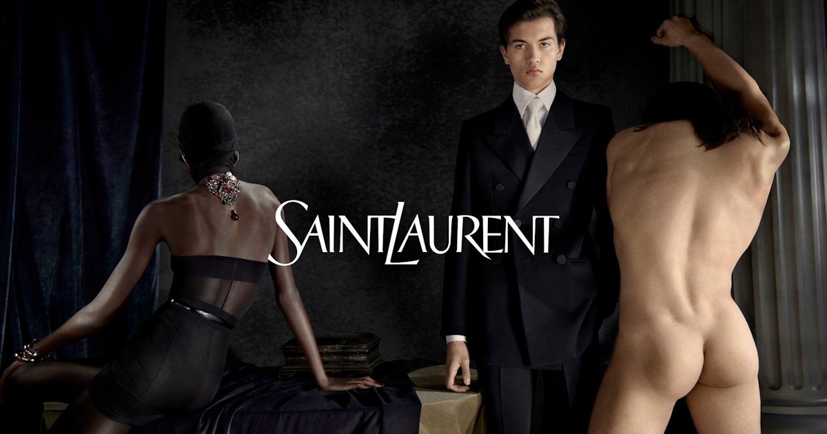 Saint Laurent Menswear Winter 2024 Ad Campaign