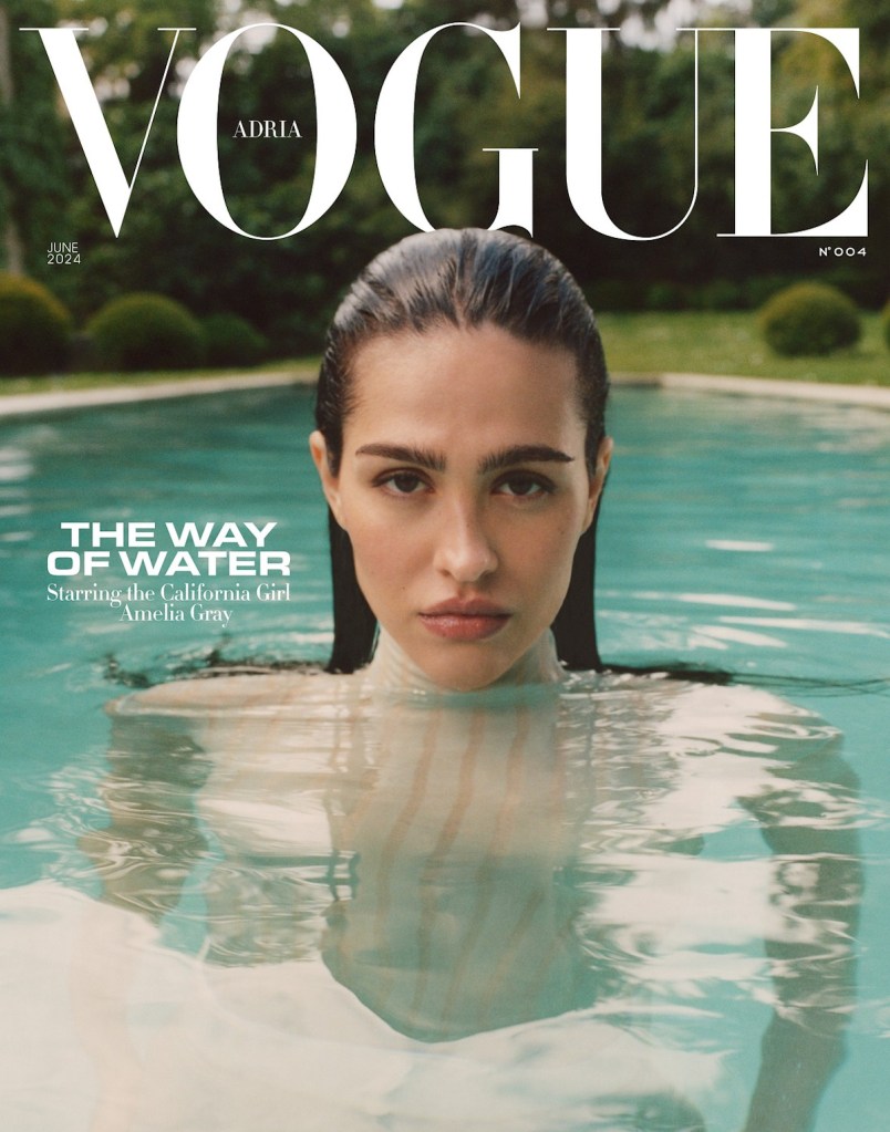 Vogue Adria June 2024 : Amelia Gray by Felix Cooper