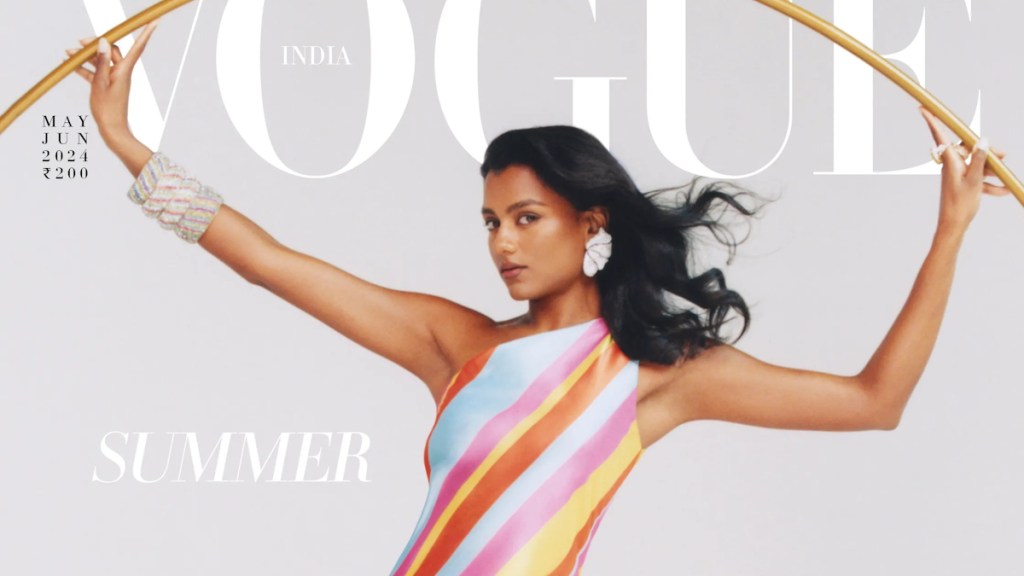 Vogue India May/June 2024 : Simone Ashley by Rid Burman