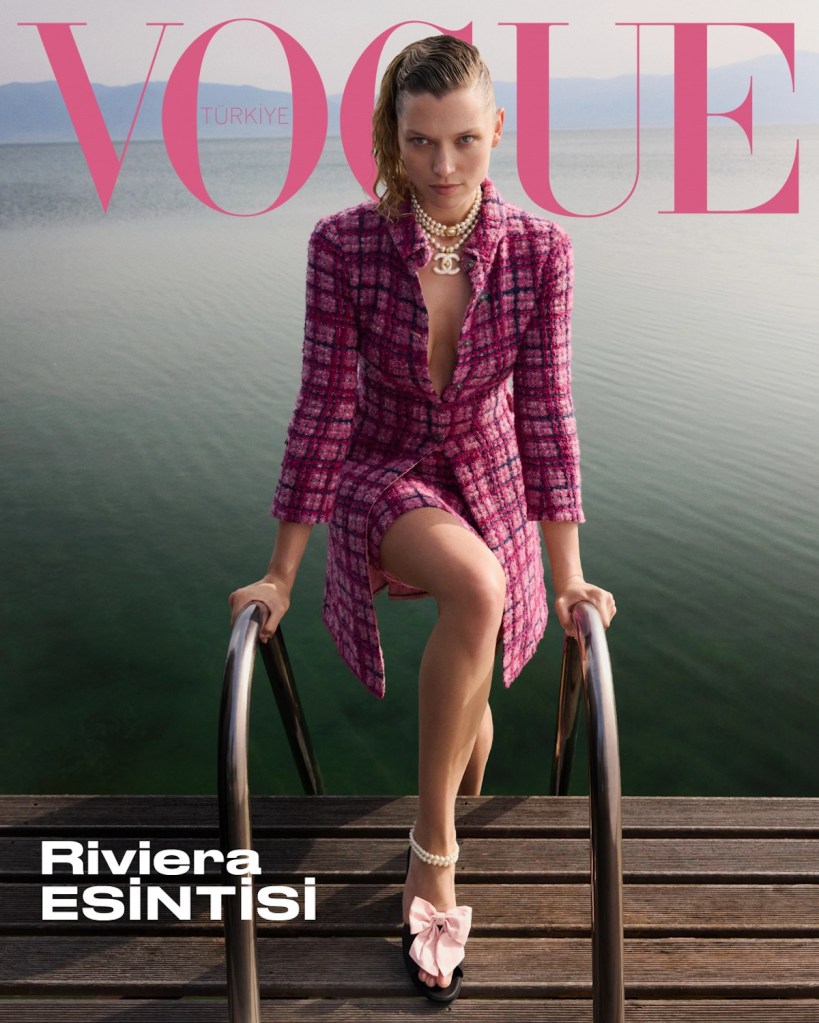 Vogue Turkey June 2024 : Hana Jirickova by Emre Guven
