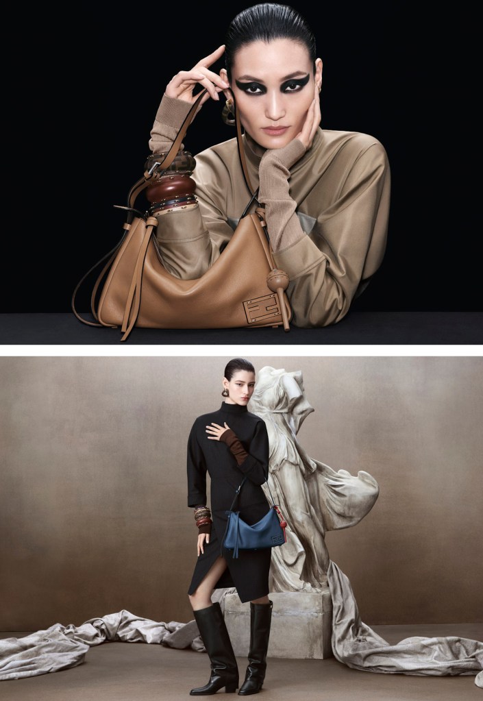 Fendi F/W 2024.25 : Anok, Vittoria, Lina & Luiza by Steven Meisel