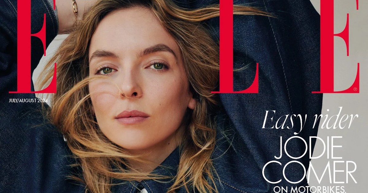 Five Years Later, Jodie Comer Makes a Return to the Cover of British ELLE for July/August 2024