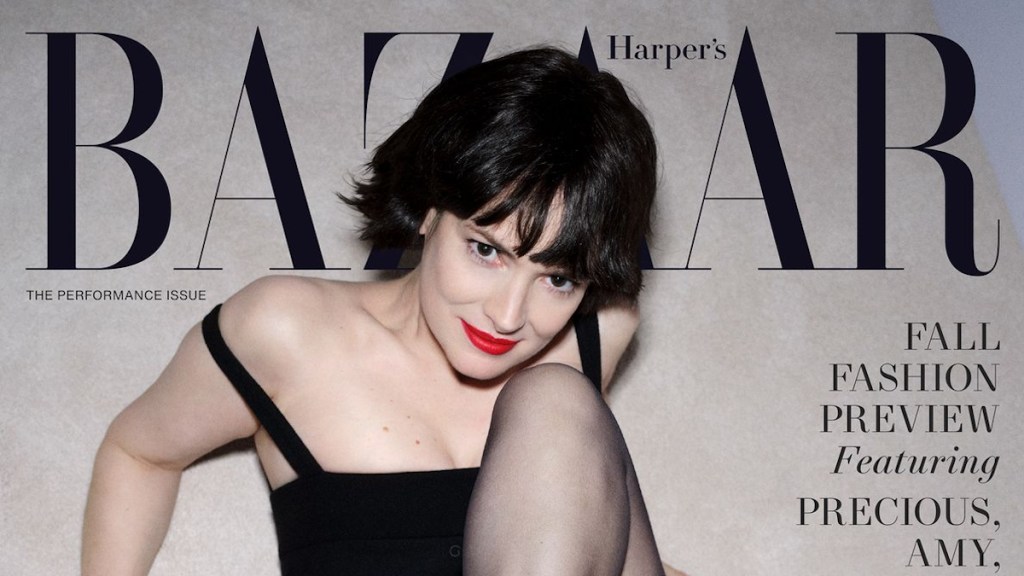 US Harper's Bazaar August 2024 : Winona Ryder by Liv Liberg