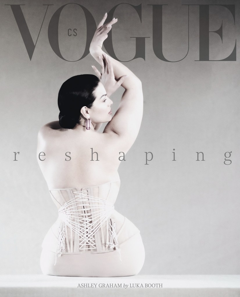 Vogue Czechoslovakia July 2024 : Ashley Graham by Luka Booth 