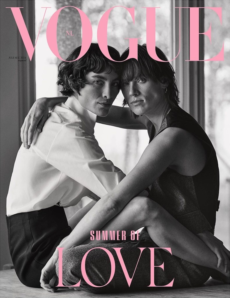 Vogue Netherlands July/August 2024 : Heather Kemesky & Imre van Opstal by Cass Bird 