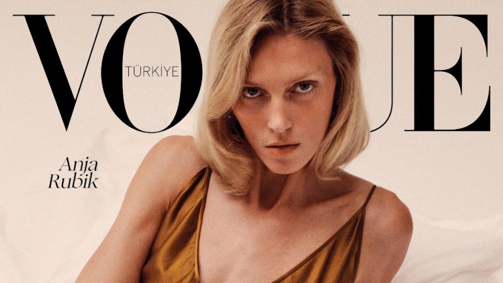 Vogue Turkey July/August 2024 : Anja Rubik by Chris Colls