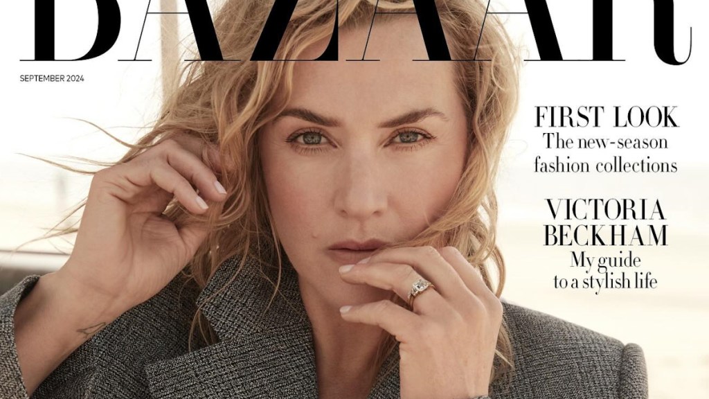 UK Harper’s Bazaar September 2024 : Kate Winslet by Alexi Lubomirski