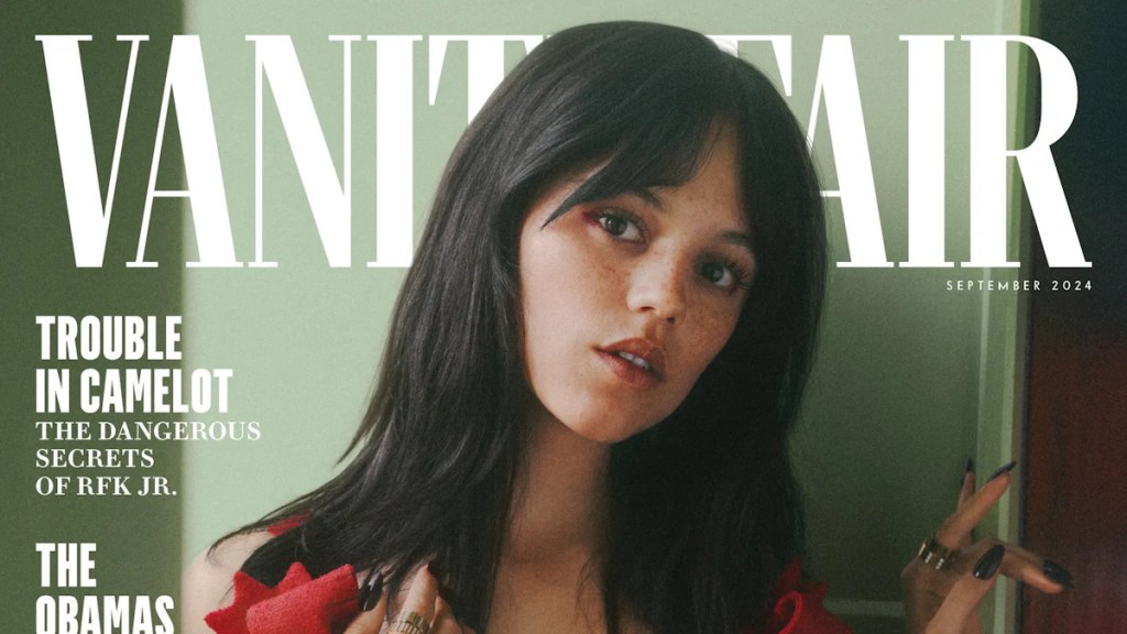 Vanity Fair September 2024 : Jenna Ortega by Tom Craig